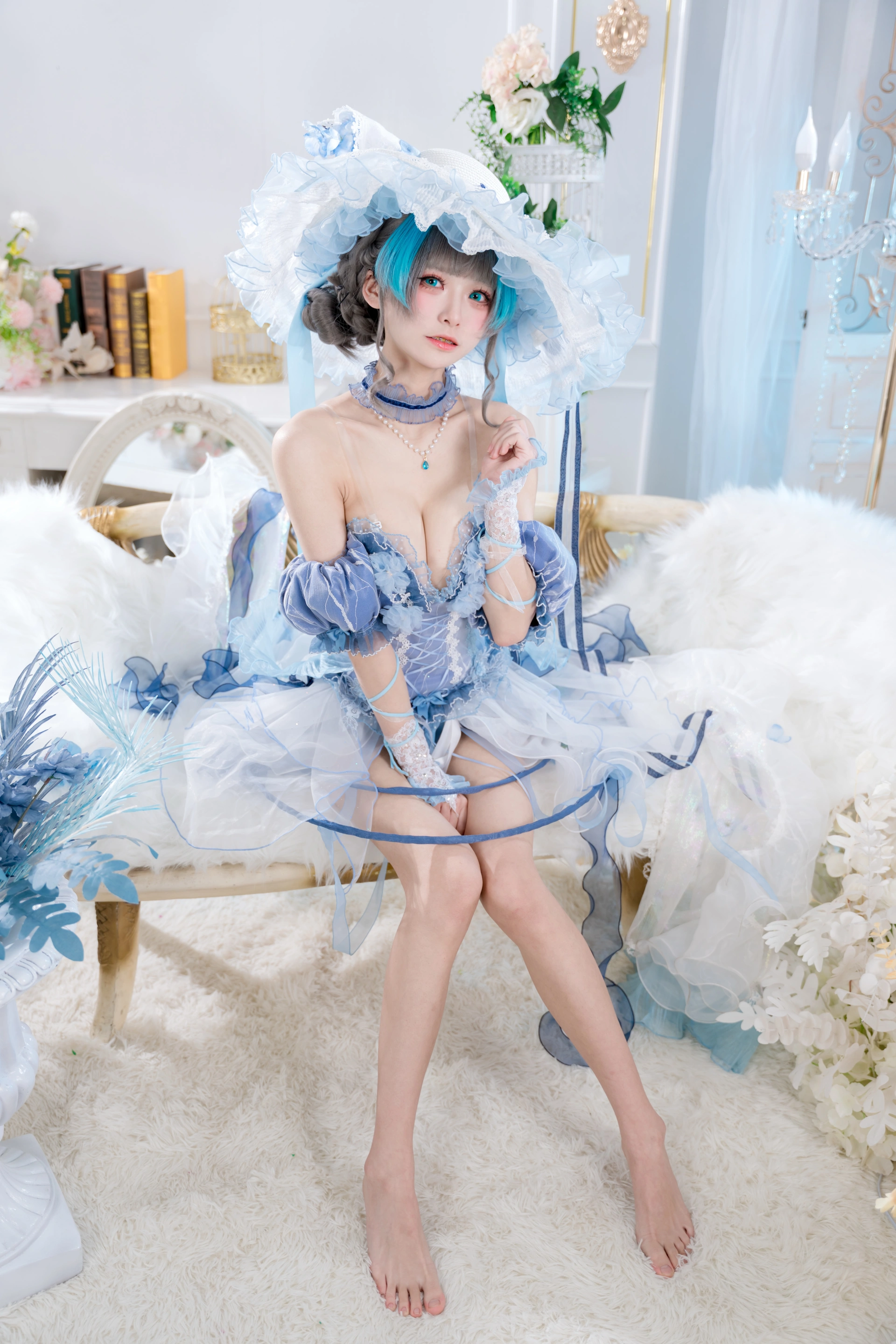九柒喵 – NO.021 柴郡 冰雪 废稿 (碧蓝航线) 1